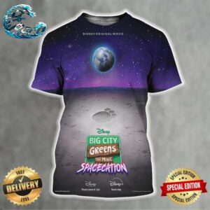 Poster Big City Greens The Movie Spacecation Will Premiere On Disney Channel In Canada On June 6 All Over Print Shirt