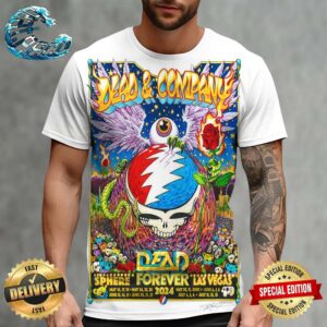 Poster For Dead And Company Forever At Sphere In Las Vegas NV On May June July 2024 All Over Print Shirt