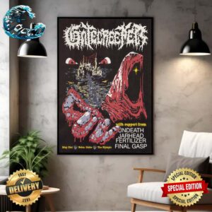 Poster For Gatecreeper On May 31 2024 At The Olympic In Venue Boise ID Poster Canvas