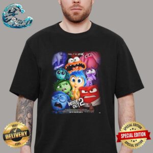 Poster Inside Out 2 Feel It In 4DX Only In Theaters June 14 Classic T-Shirt