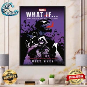 Poster What If Marc Spector Was Host To Venom A Venom And Moon Knight Story Mike Chen Wall Decor Poster Canvas