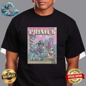 Primus The Poster For Tonight’s Show In Chicago IL At Wintrust Arena On May 1 2024 Unisex T-Shirt