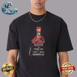 Queens Of The Stone Age The End Is Nero At Firefly Distillery In North Charleston SC On May 8 2024 Unisex T-Shirt
