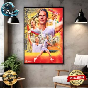 Rafa Por Siempre Thank You For A Magical Madrid Run Rafael Nadal Home Decor Poster Canvas