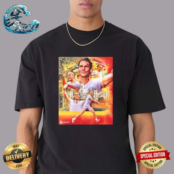 Rafa Por Siempre Thank You For A Magical Madrid Run Rafael Nadal Unisex T-Shirt