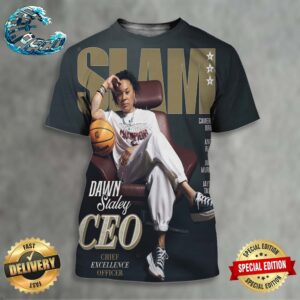 SLAM 250 Covers Dawn Staley CEO Chief Excellence Officer South Carolina Coach And Three-Time National Champion All Over Print Shirt