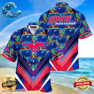 SMU Mustangs Summer Beach Hawaiian Shirt For Sports Fans This Season