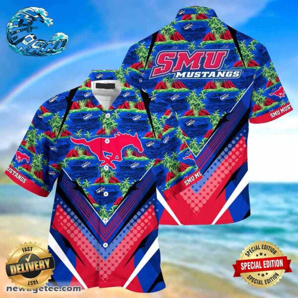 SMU Mustangs Summer Beach Hawaiian Shirt For Sports Fans This Season