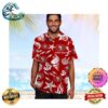San Francisco 49ers NFL Color Hibiscus Button Up Hawaiian Shirt