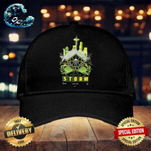 Seattle Storm Nike Green Original Content City Edition Max90 WNBA Unisex Cap Snapback Hat