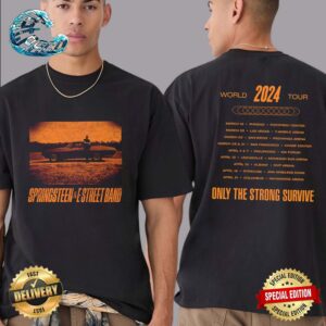 Springsteen And The E-Street Band 2024 World Tour Two Sides Print Premium T-Shirt