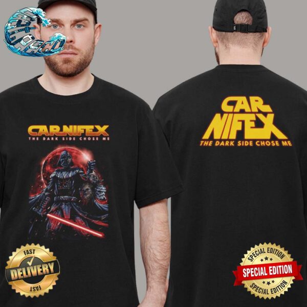 Star Wars May The 4th Be With You Carnifex The Dark Side Chose Me Two Sides Print Premium T-Shirt