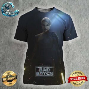 Star Wars The Bad Batch Season 3 Asajj Ventress Character Poster All Over Print Shirt