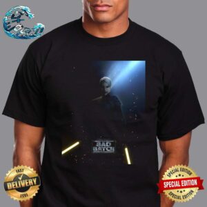 Star Wars The Bad Batch Season 3 Asajj Ventress Character Poster Unisex T-Shirt