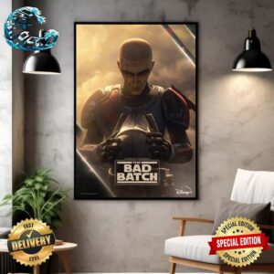Star Wars The Bad Batch Season 3 Crosshair Character Poster Home Decor Poster Canvas