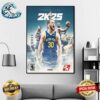 Shai Gilgeous-Alexander Receive The Cover Athlete Of NBA 2K25 Home Decor Poster Canvas