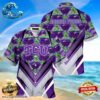 TCU Horned Frogs Ncaa Mens Floral Button Up Hawaiian Shirt