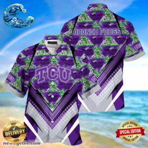 TCU Horned Frogs Summer Beach Hawaiian Shirt For Sports Fans This Season