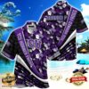 TCU Horned Frogs Summer Beach Hawaiian Shirt With Tropical Flower Pattern