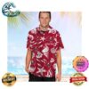 Syracuse Orange Summer Beach Hawaiian Shirt With Tropical Flower Pattern
