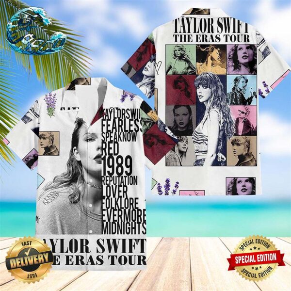 Taylor Swift The Eras Tour Hawaiian Shirt