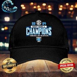 Tennessee Volunteers 2024 SEC Softball Regular Season Champions Black Cap Snapback Hat