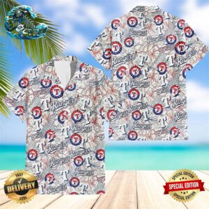 Texas Rangers Hawaiian Shirt Giveaway 2024
