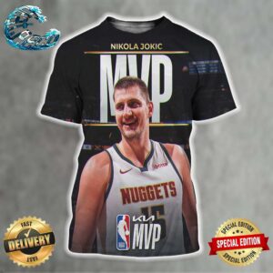The 2023-24 Kia NBA Most Valuable Player Is Nikola Jokic All Over Print Shirt
