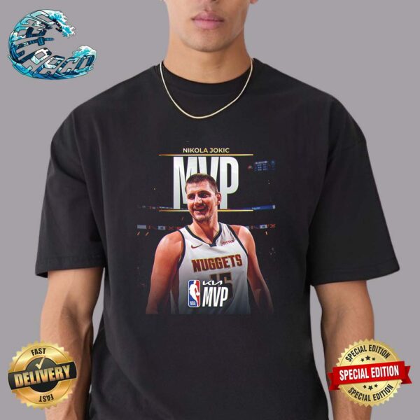 The 2023-24 Kia NBA Most Valuable Player Is Nikola Jokic Vintage T-Shirt