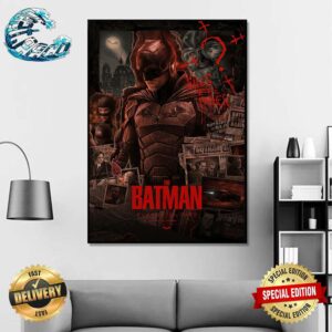 The Batman Sins Of The Father Variant Edition By Artist Sam Green Wall Decor Poster Canvas