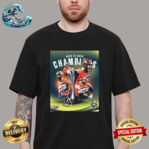 The Buffalo Bandits Are Back To Back NLL Champions 2024 Unisex T-Shirt