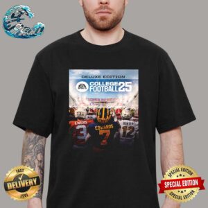 The Deluxe Edition Cover Of EA Sports College Football 25 Vintage T-Shirt