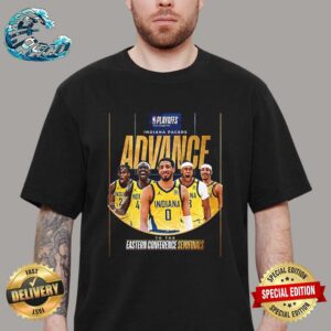 The Indiana Pacers Advance To The Eastern Conference Semifinals NBA Playoffs Vintage T-Shirt