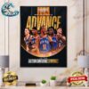 OG Anunoby Game 6 Score Help New York Knicks Advance To The Eastern Conference Semifinals Poster Canvas