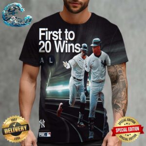 The New York Yankees Are The First To 20 Wins In The American League All Over Print Shirt