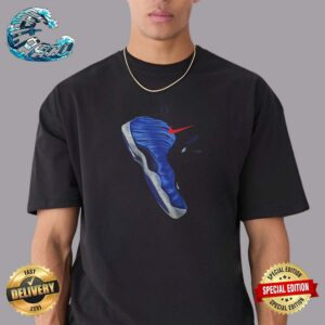 The OG Nike Air Foamposite One Royal Returns in 2024 Sneaker Gift For Fans Unisex T-Shirt