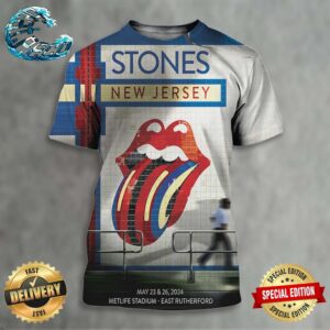 The Rolling Stones Hackney Diamonds Tour 2024 At Metlife Stadium In East Rutherford New Jersey On May 23 And 26 2024 All Over Print Shirt