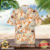 Texas Longhorns Summer Beach Hawaiian Shirt With Tropical Flower Pattern