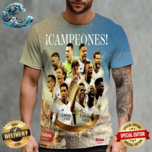 Todos Estamos De Acuerdo La 36 Siempre Será Parte De Nosotros ¡Enhorabuena Otro Año Más Celebrando Juntos Real Madrid 3D Shirt