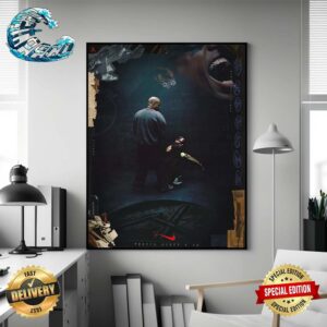 Travis Scott And Kanye West Ye And The Jack x Nike Air Jordan Poster Canvas