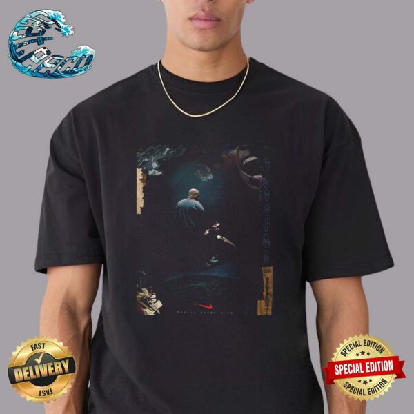 Travis Scott And Kanye West Ye And The Jack x Nike Air Jordan Vintage T-Shirt