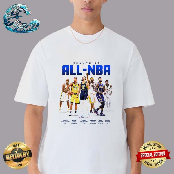 Tyrese Haliburton Becomes The Sixth Player In Franchise History To Be Selected To An All-NBA Team Vintage T-Shirt