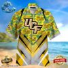 UCF Knights NCAA Mens Floral Button Up Hawaiian Shirt
