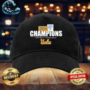 UCLA Bruins 2024 PAC-12 Softball Conference Tournament Champions Locker Room Classic Cap Snapback Hat