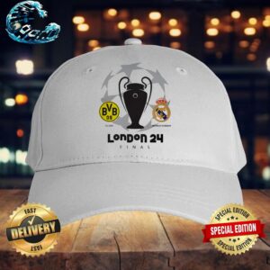UEFA Champions League 2023-2024 Matchup Head To Head Borussia Dortmund Vs Real Madrid London 24 Final Classic Cap Snapback Hat