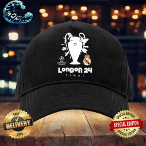 UEFA Champions League Final London 24 Real Madrid Classic Cap Snapback Hat