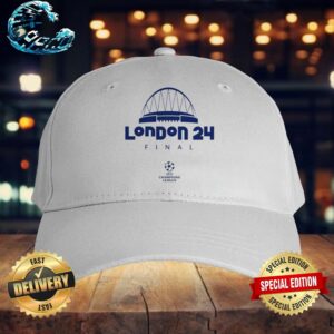 UEFA Champions League Wembley Stadium London 2024 Vintage Snapback Hat Cap