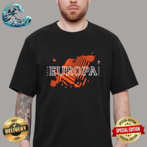 UEFA Europa League Euro Black Unisex T-Shirt