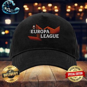 UEFA Europa League Euro Energy Wave Black Classic Snapback Hat Cap