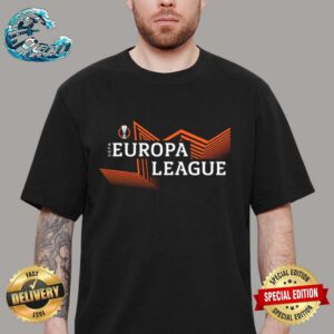 UEFA Europa League Euro Energy Wave Black Unisex T-Shirt